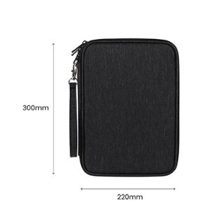 DUO Layer Travel iPad 10.8" Multi Gadget Pouch 07